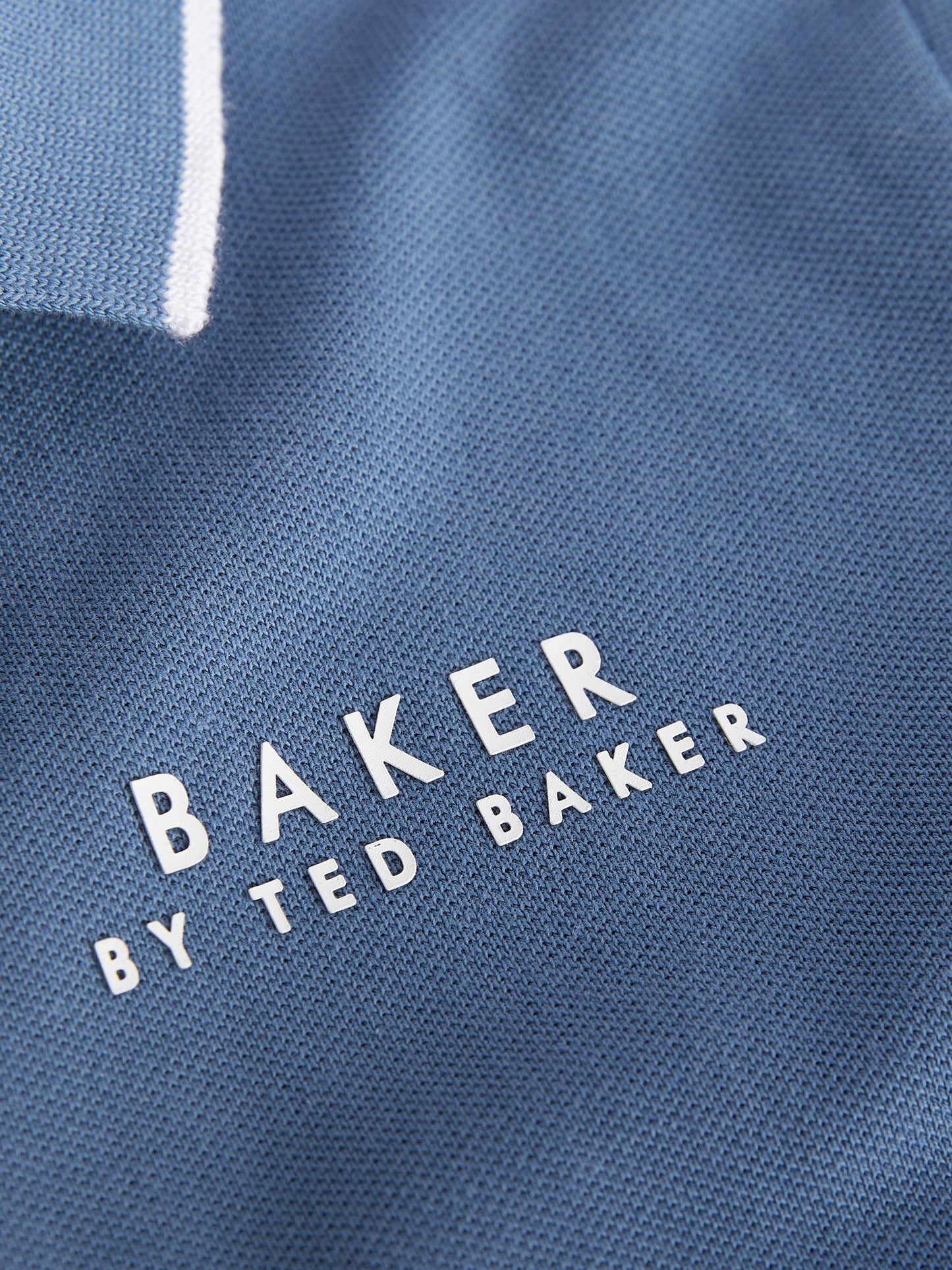 Dsiney Kidz - Baker by Ted Baker Blue Long Sleeve Polo Shirt image 12