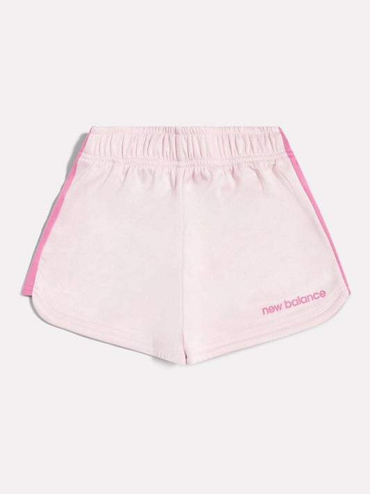 New Balance Pink Linear Team Shorts image 2
