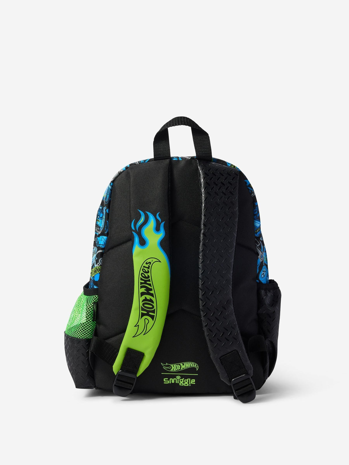 Smiggle Black Hot Wheels Junior Character Backpack - image 4