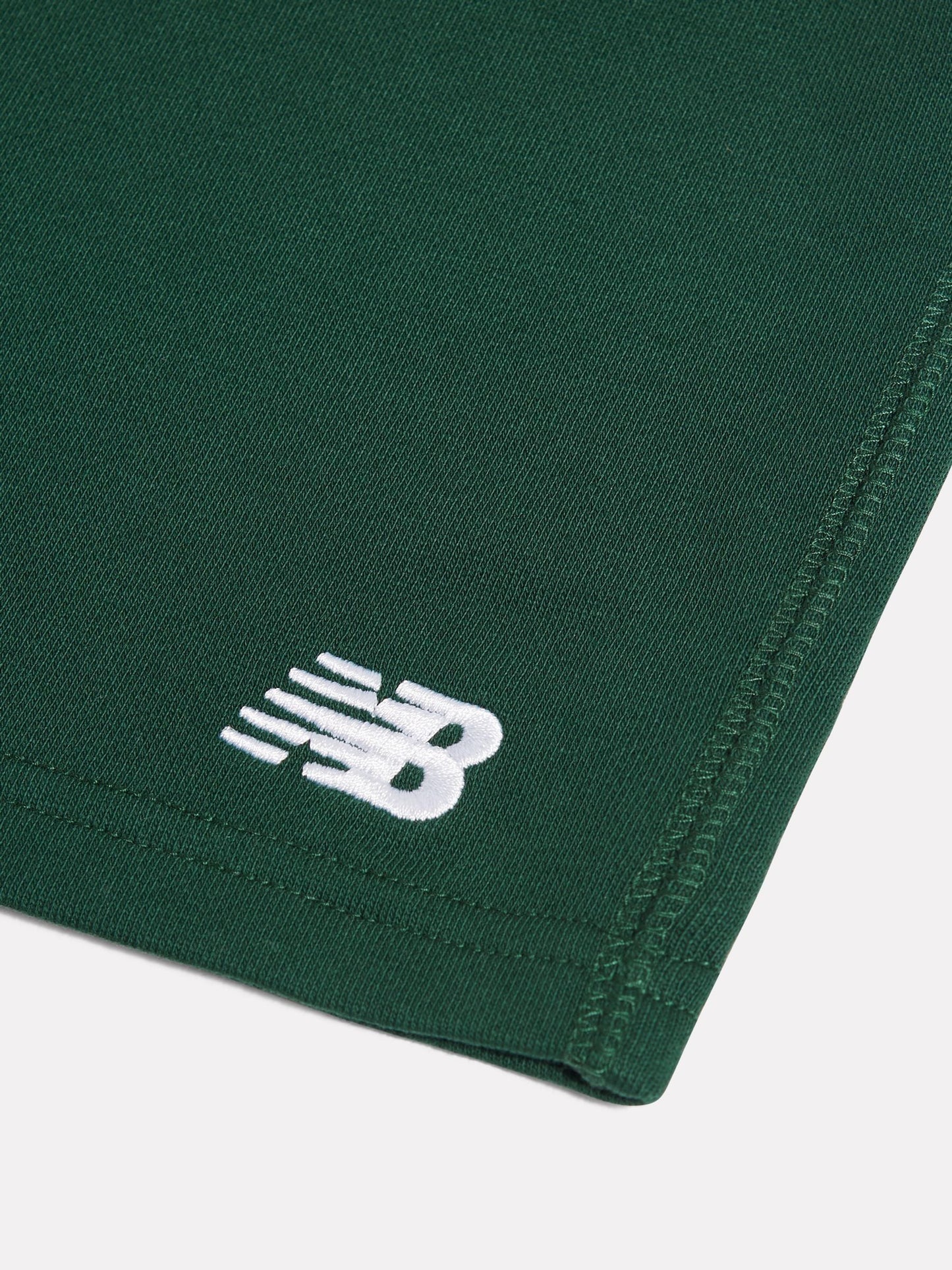Dsiney Kidz - New Balance Green French Terry Small Logo Shorts image 3