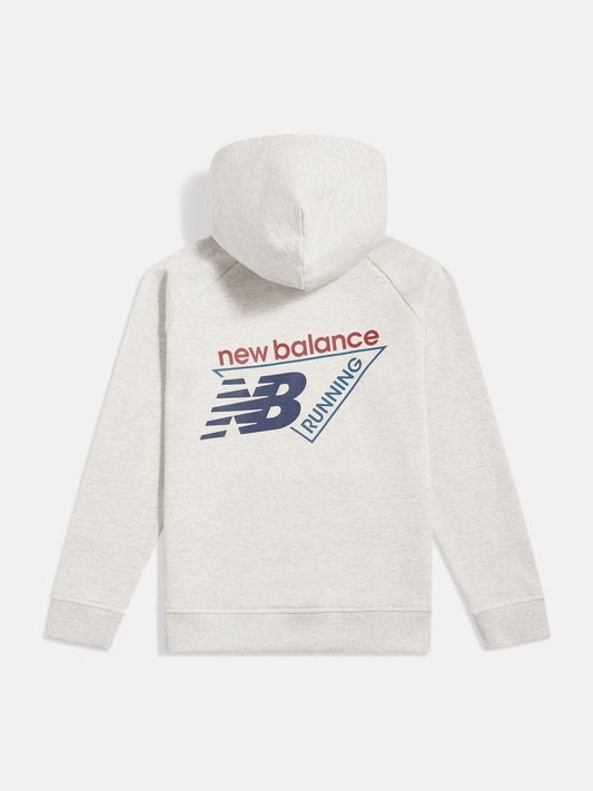 Disney Kidz - New Balance White Athletics Running Graphic Hoodie image 1