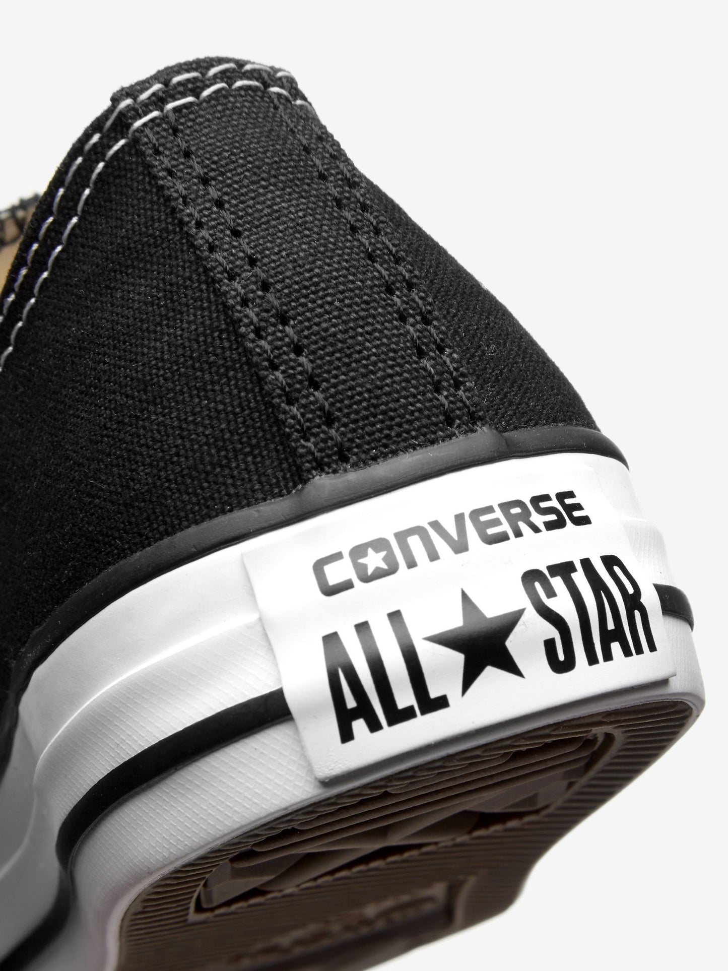 Converse Black Chuck Taylor All Star Ox Junior Trainers image 4