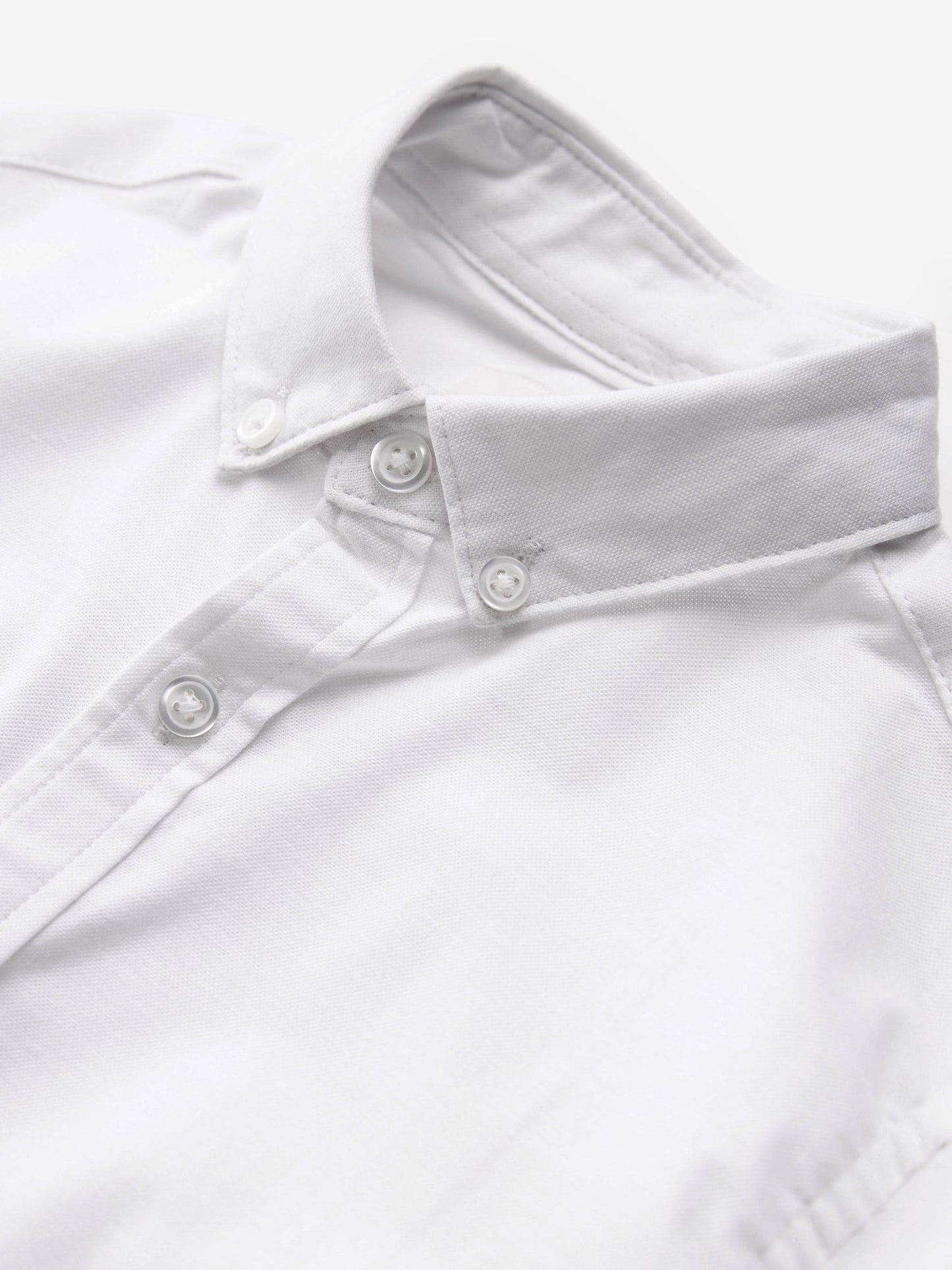 Dsiney Kidz - White Plain Single Oxford Shirt (3-16yrs) image 6