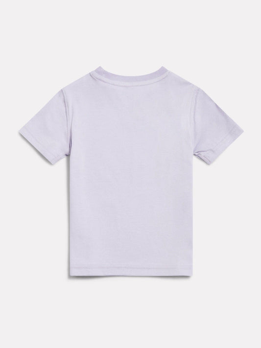 Dsiney Kidz - New Balance Purple Girls Stacked Logo T-Shirt image 2