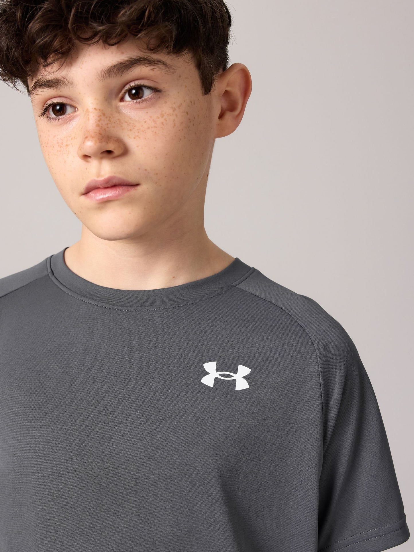 Dsiney Kidz - Under Armour Charcoal Grey Tech 2.0 Short Sleeve T-Shirt image 5