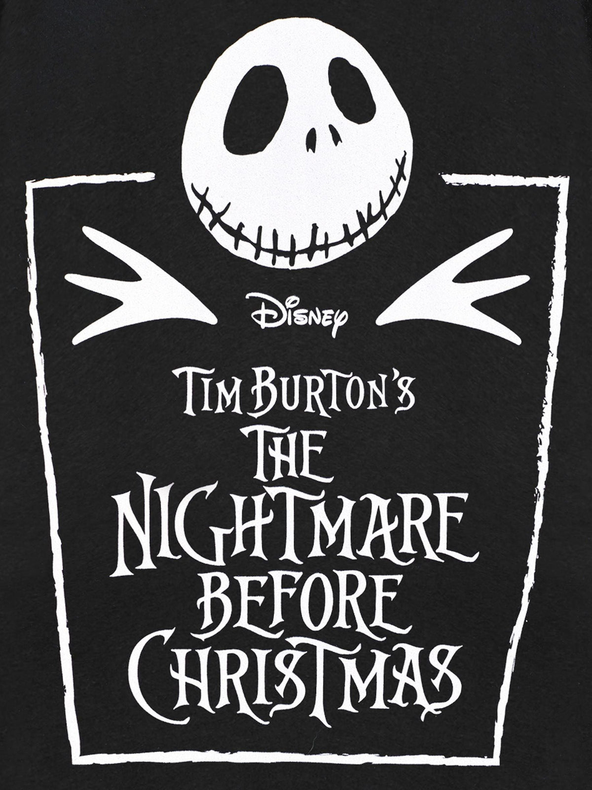 Vanilla Underground Black Disney The Nightmare Before Christmas Coffin Short Sleeved T-Shirt - image 8