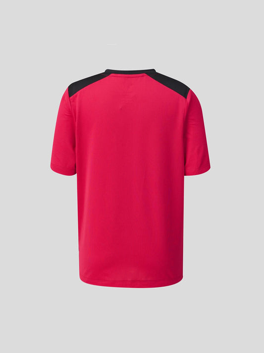Castore Red Junior England Rugby Performance Short Sleeve T-Shirt image 2