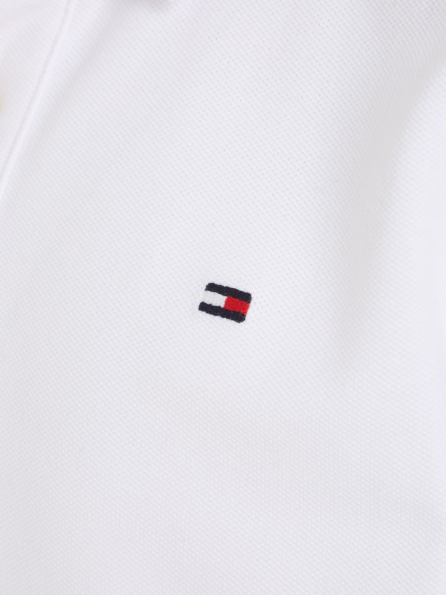 Dsiney Kidz - Tommy Hilfiger Off White Flag Short Sleeve Cotton Rich Polo Shirt image 6