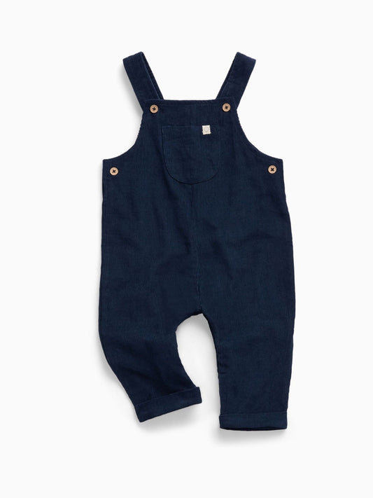 Dsiney Kidz - MORI Navy Blue Soft Corduroy Dungarees image 2