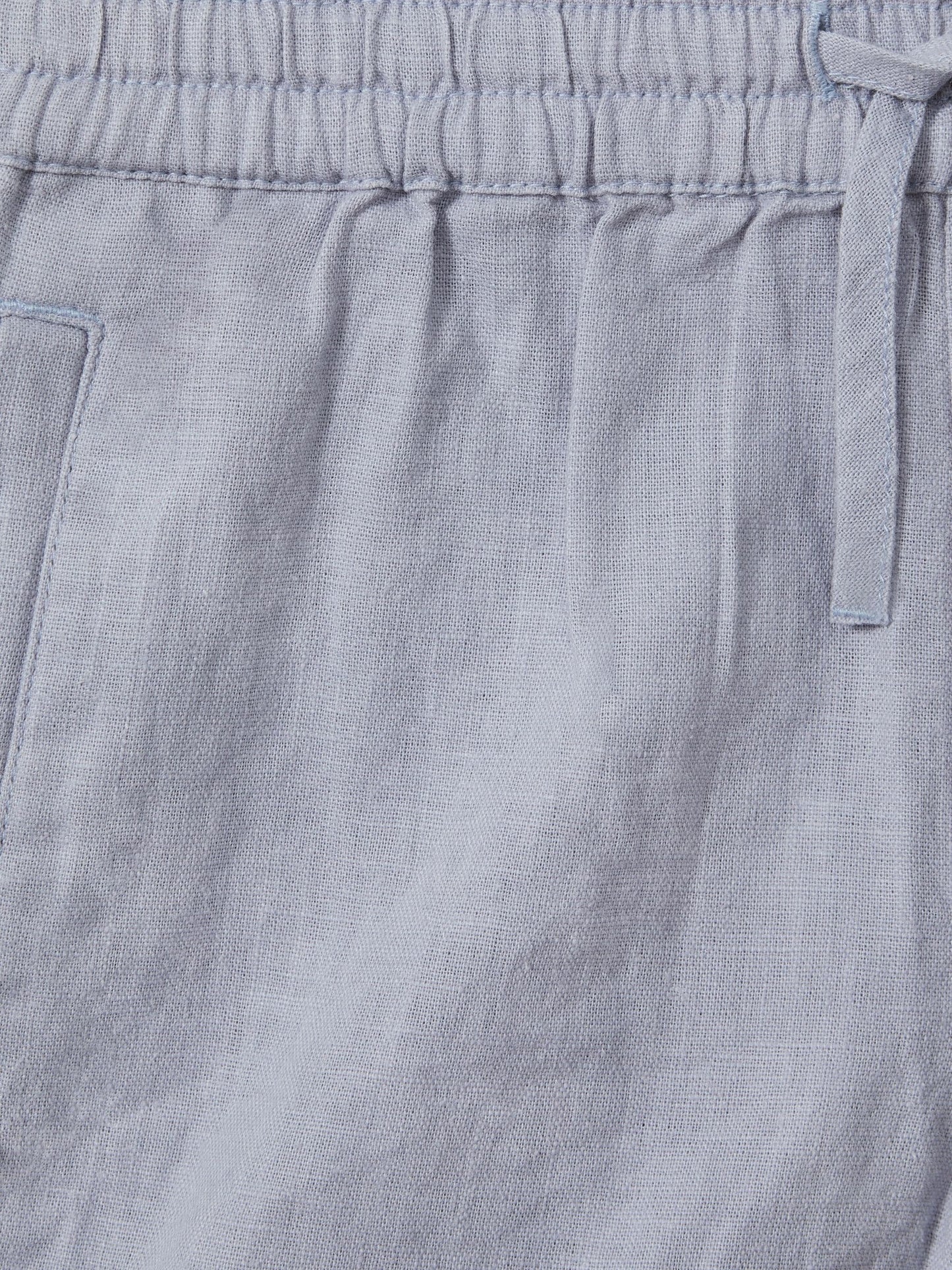 Dsiney Kidz - Reiss Soft Blue Acen 3-9 yrs Linen Drawstring Shorts image 3