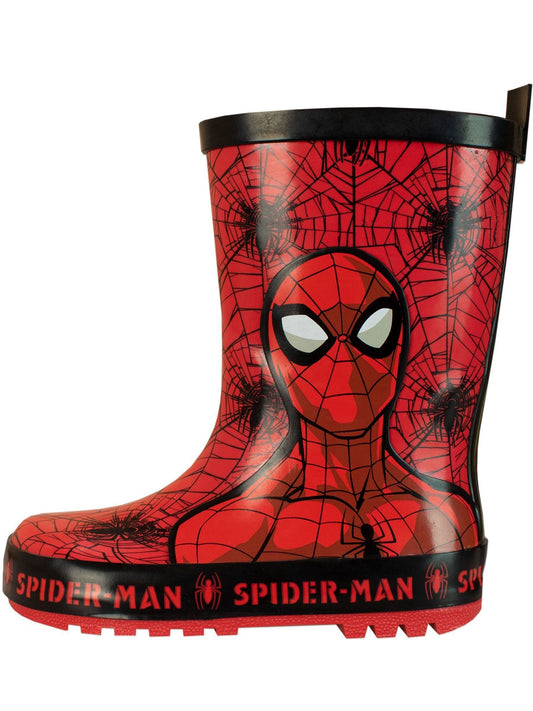 Character Red Spiderman Printed Wellies image 2