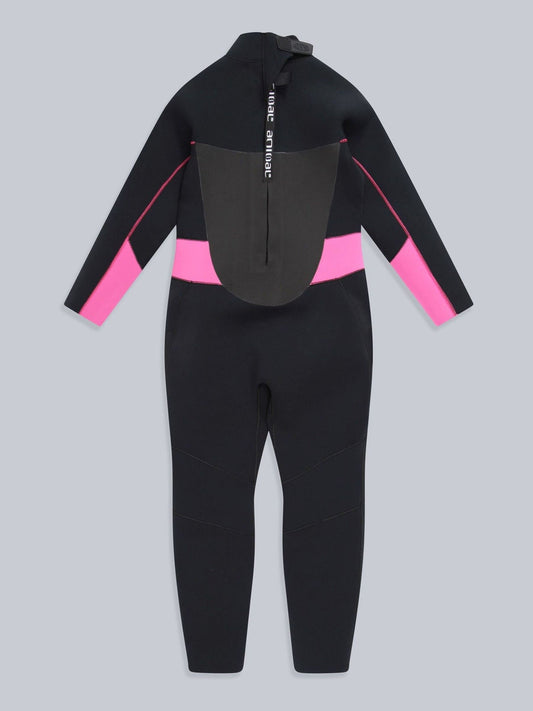 Animal Pink Kids Under Water Full Wetsuit image 2