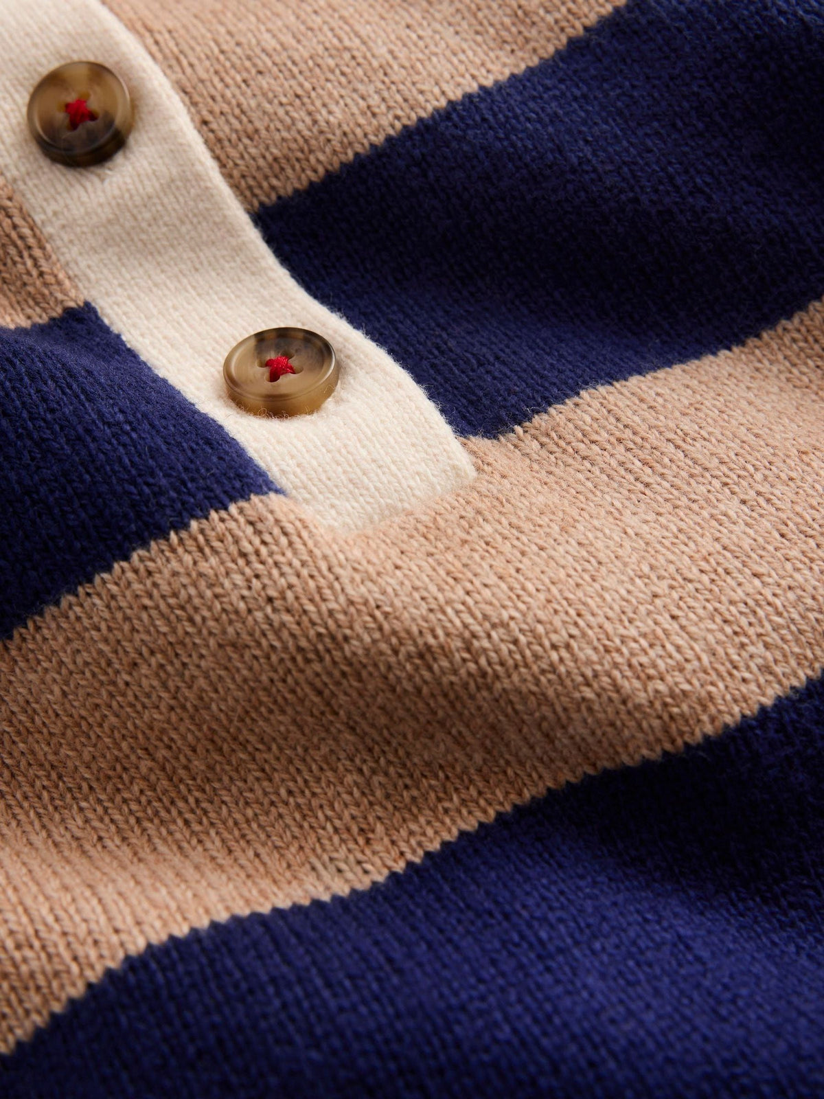 Boden Brown Knitted Rugby Jumper - image 3