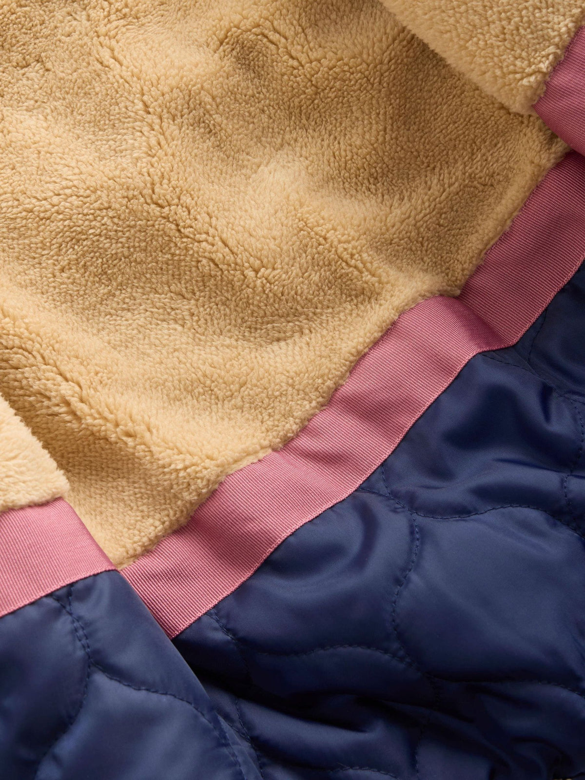 Boden Blue Fun Padded Coat - image 5