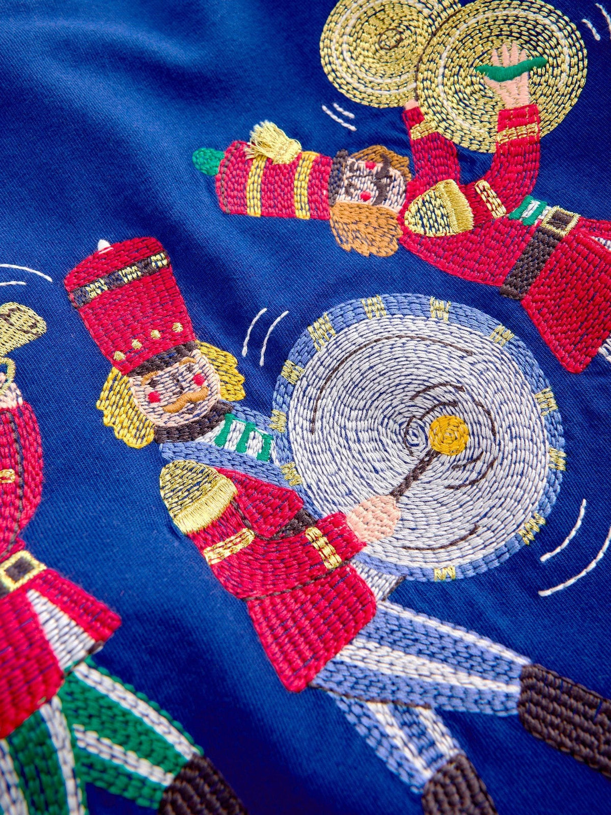 Boden Blue Long Sleeve Superstitch T-Shirt - image 3