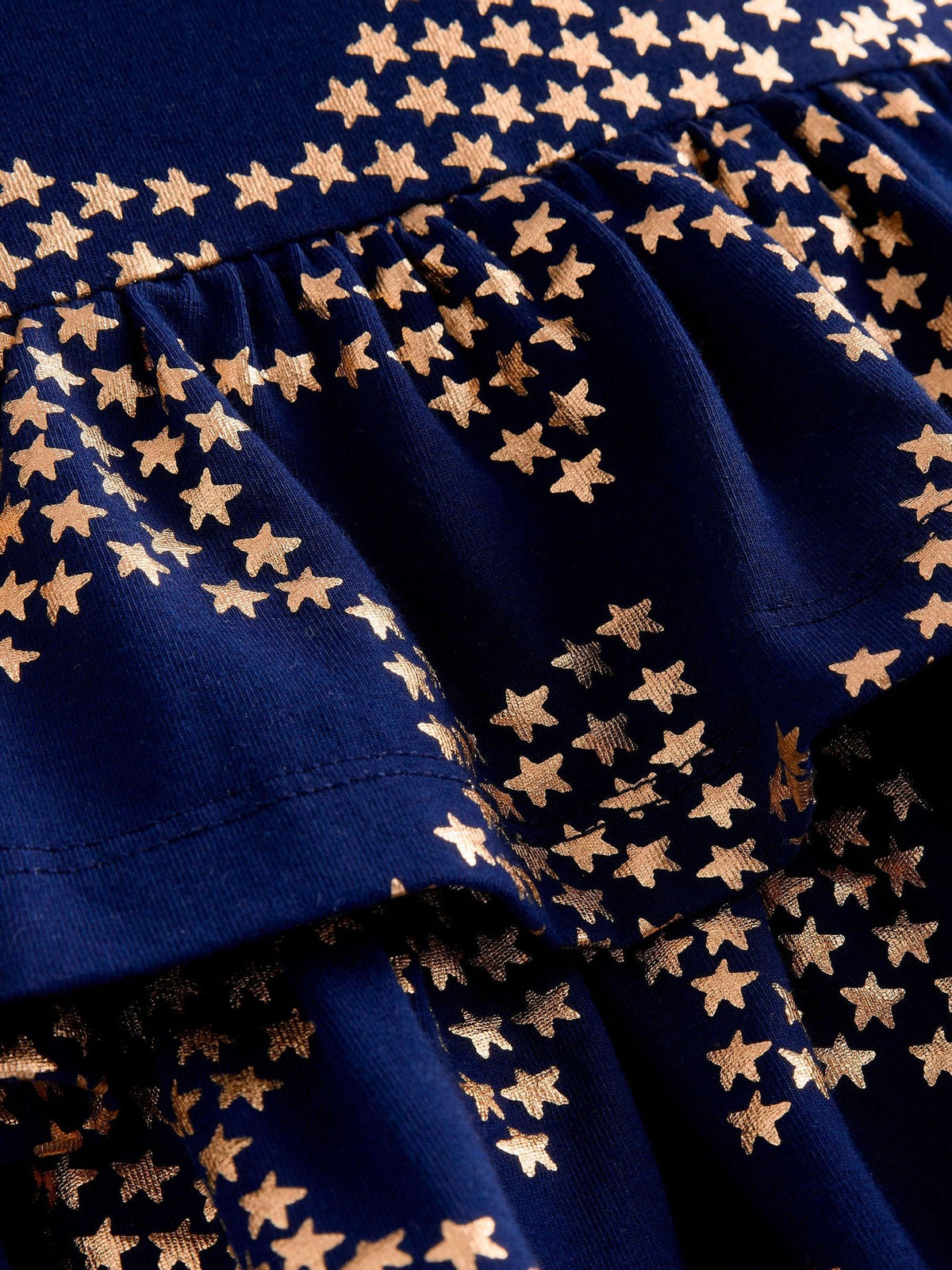 Boden Blue Cora Jersey RaRa Dress - image 3