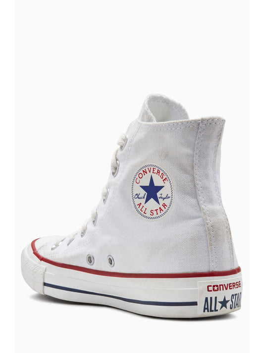 Converse White Chuck Taylor High Top Junior Trainers image 2