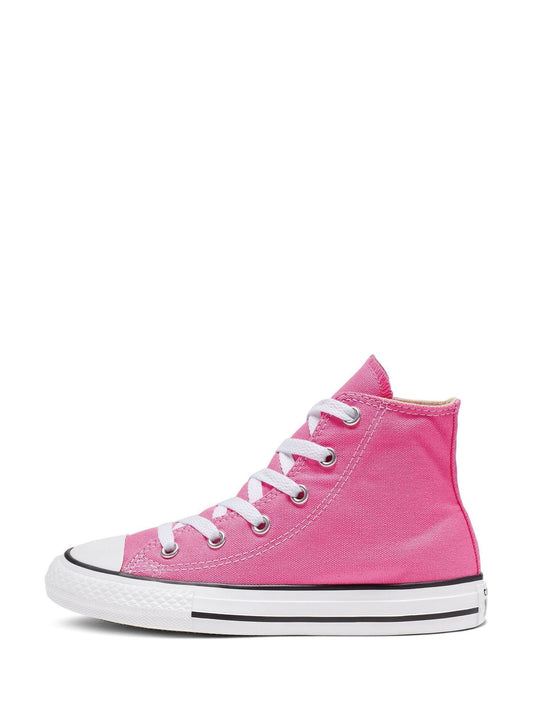 Converse Pink Chuck Taylor High Top Junior Trainers image 2