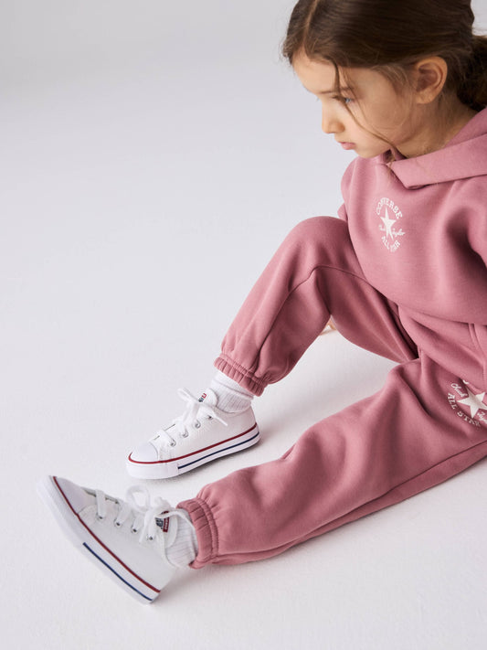Converse White Lace Up Chuck Taylor All Star Infant Trainers image 2