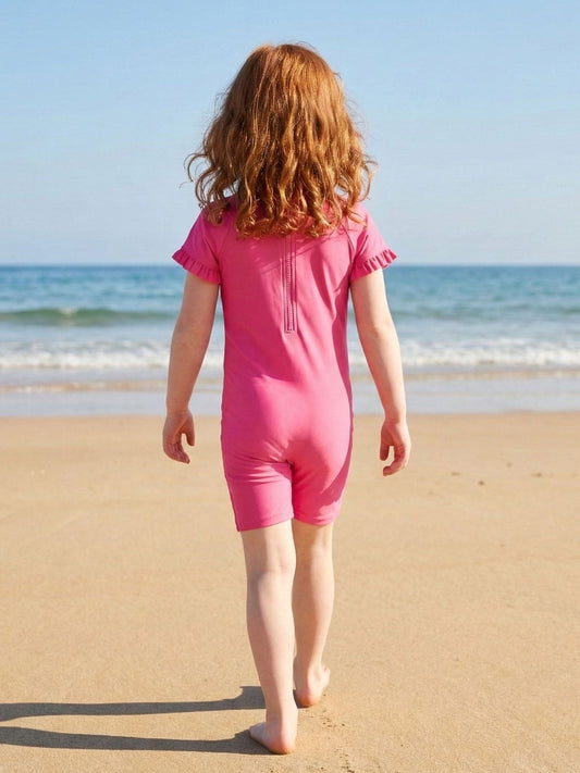 Dsiney Kidz - Character Pink Little Mermaid Surfsuit image 2
