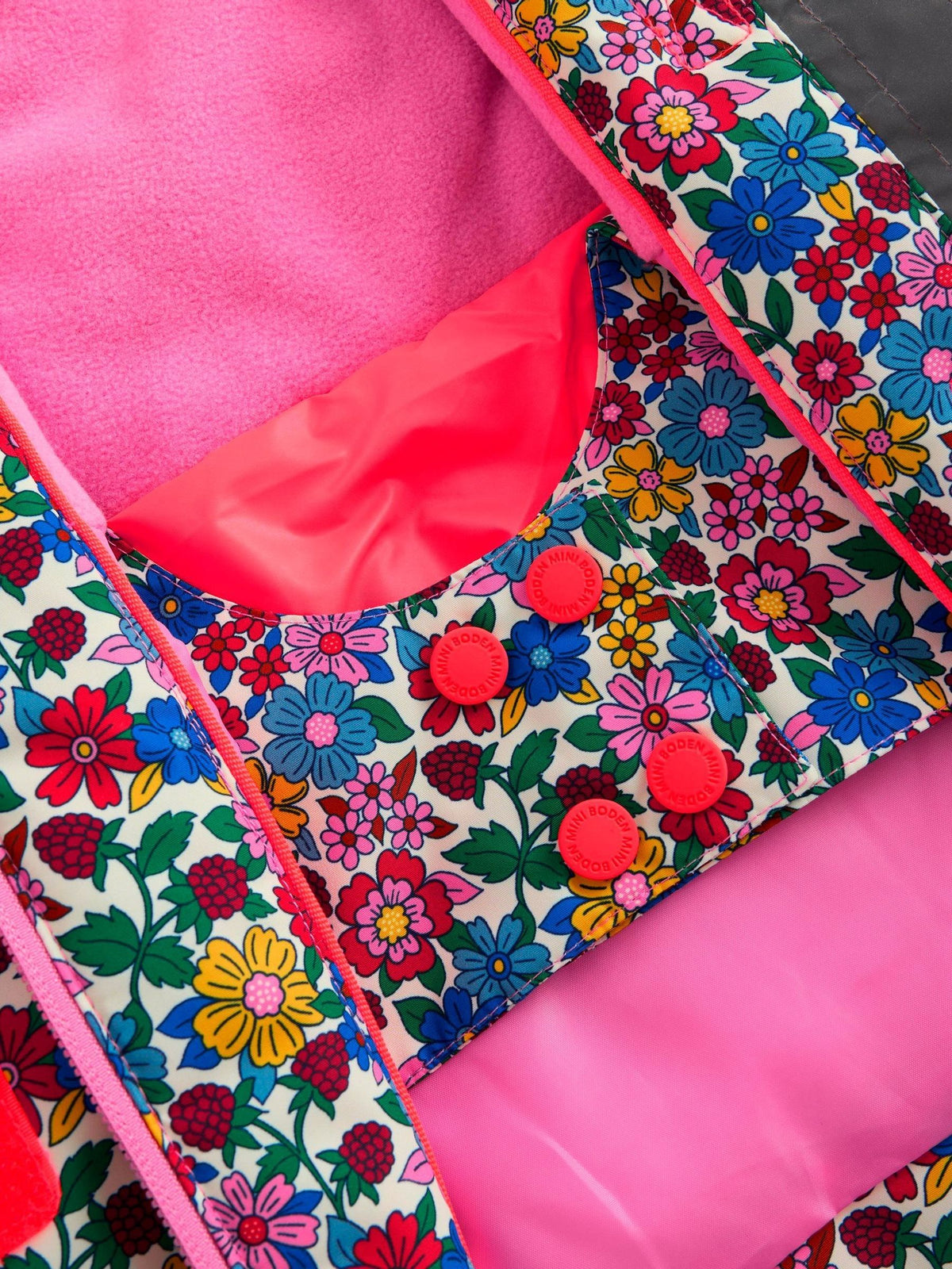 Boden Pink All-Weather Waterproof Coat - image 5
