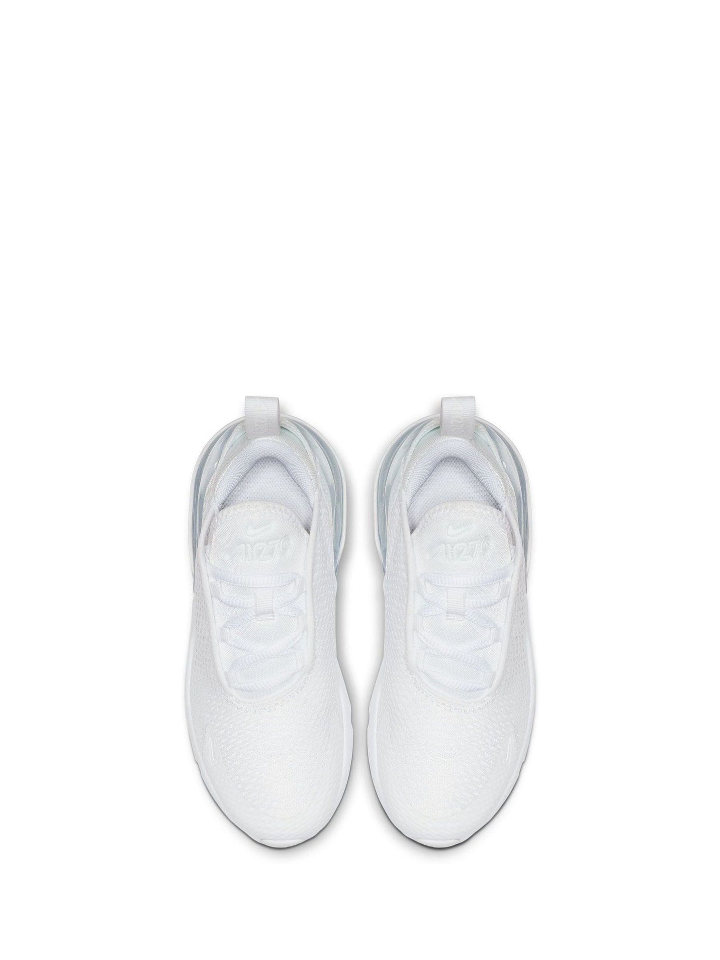 Nike White/Aqua Junior Air Max 270 Trainers image 5
