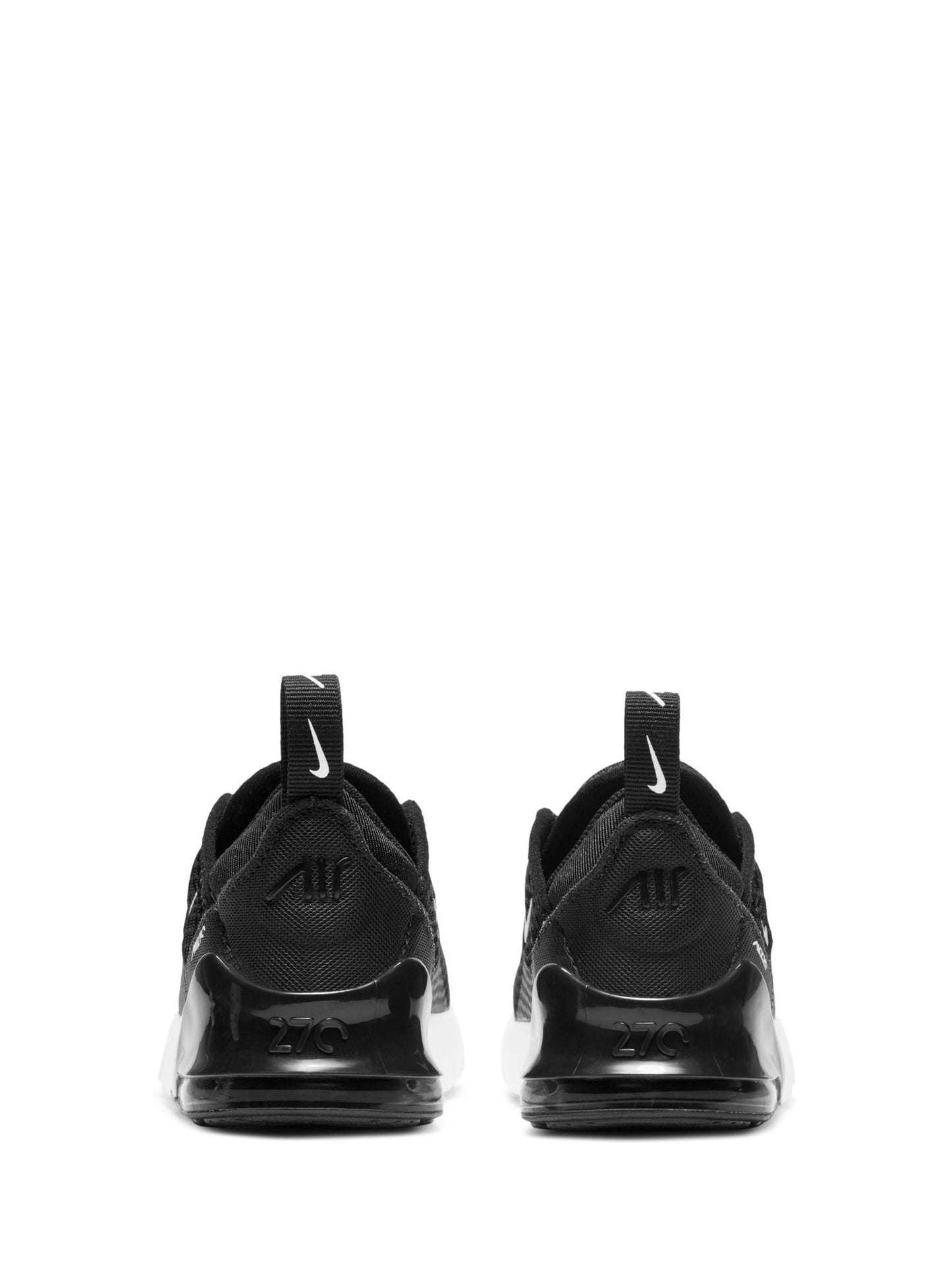 Nike Black & White Infant Air Max 270 Trainers image 6