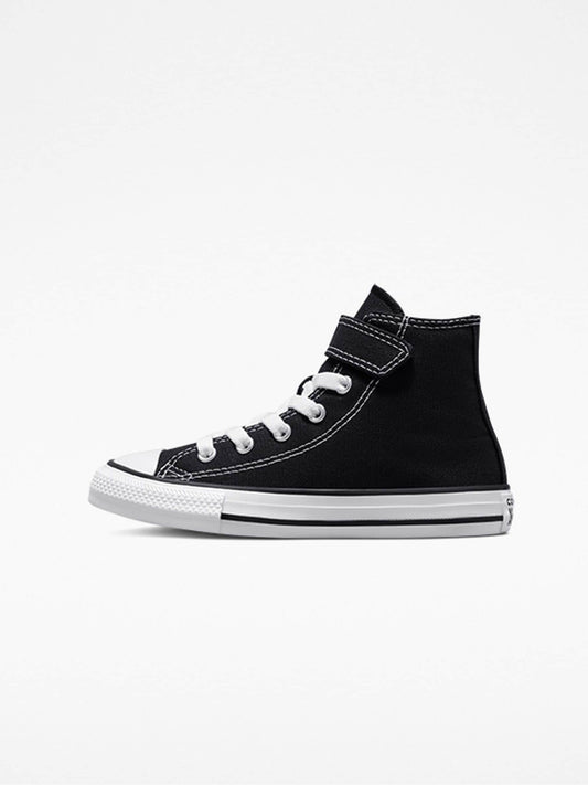 Converse Black 1V High Top Junior Trainers image 2