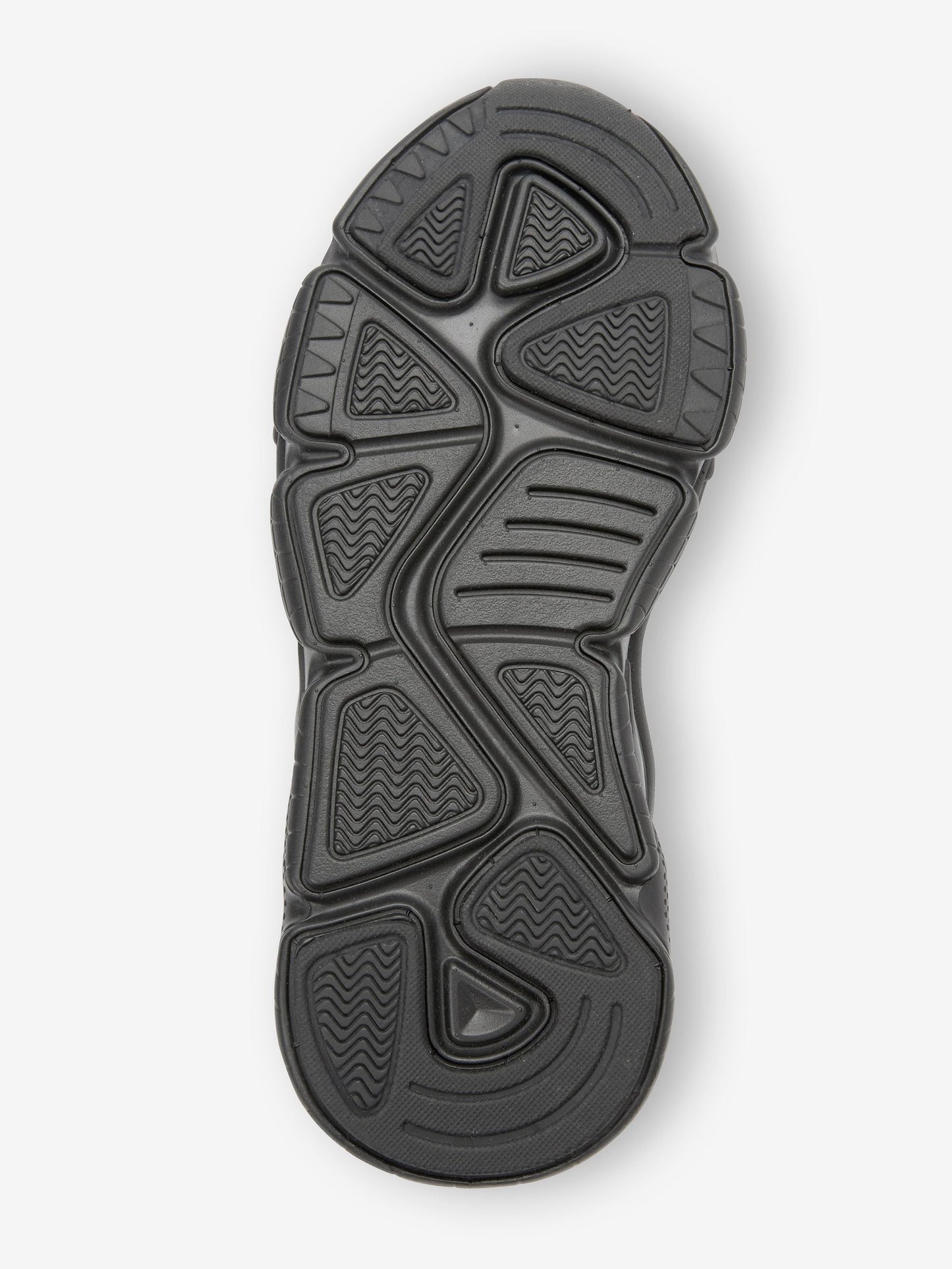 Black Elastic Lace Trainers image 6
