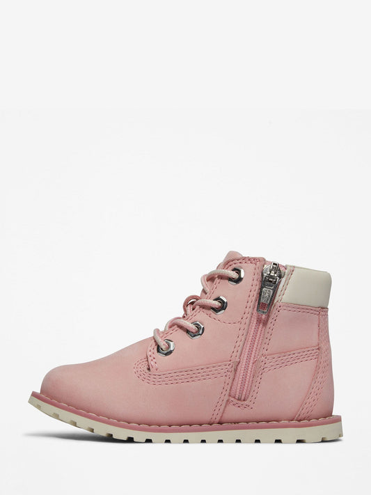Timberland Pink Pine 6 Inch Side Zip Boots image 2