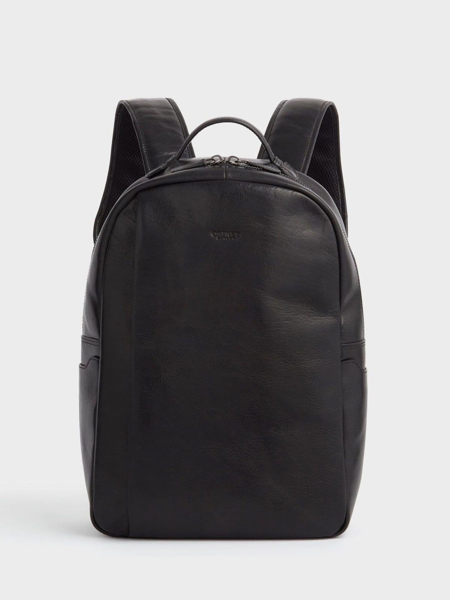 Osprey London Black Carter Saddle Leather Backpack image 1
