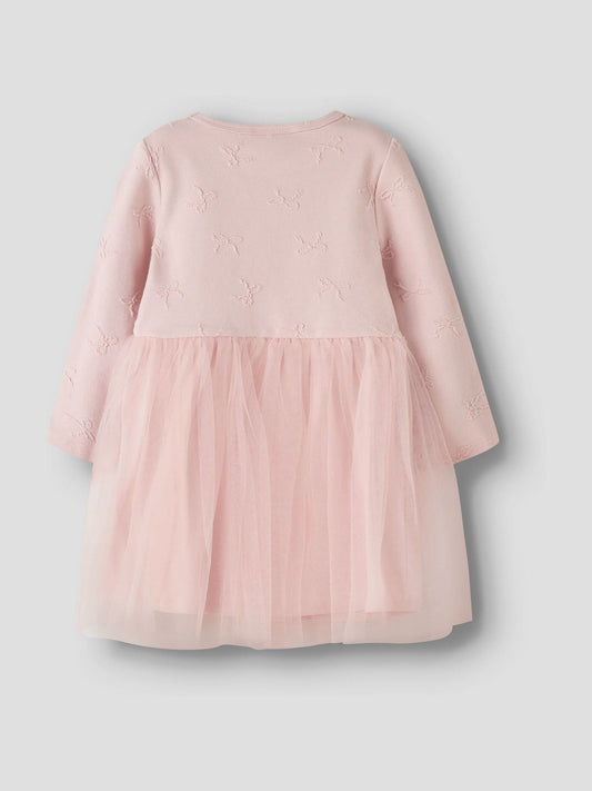 Dsiney Kidz - Name It Pink Bow Emroidered Tulle Ballerina Dress image 2