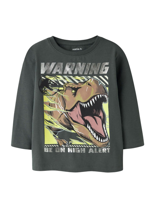 Name It Grey Jurassic park Long sleeve Top image 2