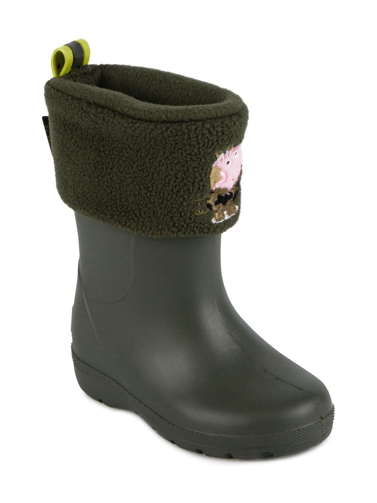 Totes Green Childrens Totes Peppa Pig Welly Liner Socks - image 5