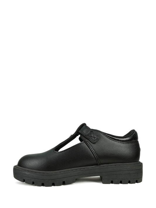 Toezone Black Cleo T-Bar School Shoes image 2