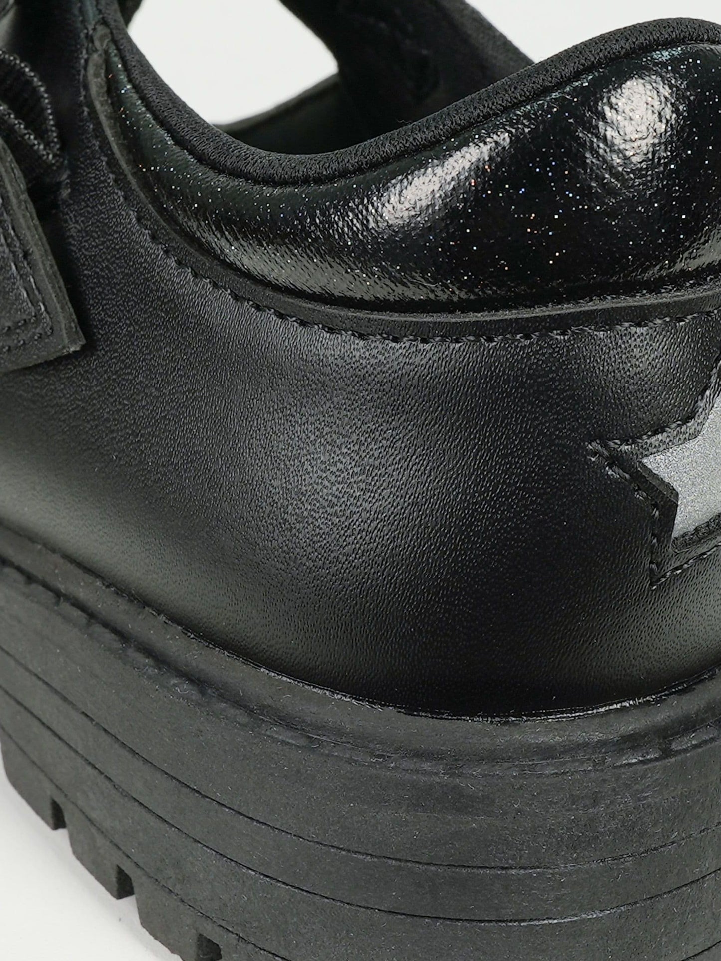 Toezone Black Cleo T-Bar School Shoes image 5