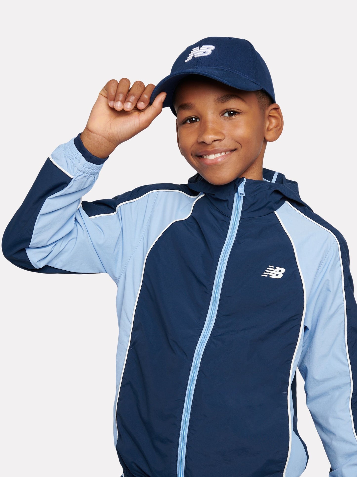 New Balance Sky Blue Small Logo Cap image 1