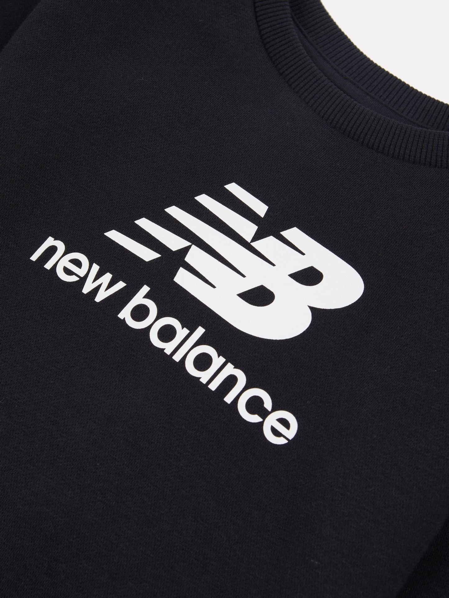 Dsiney Kidz - New Balance Black Stacked Logo Sweatshirt image 8