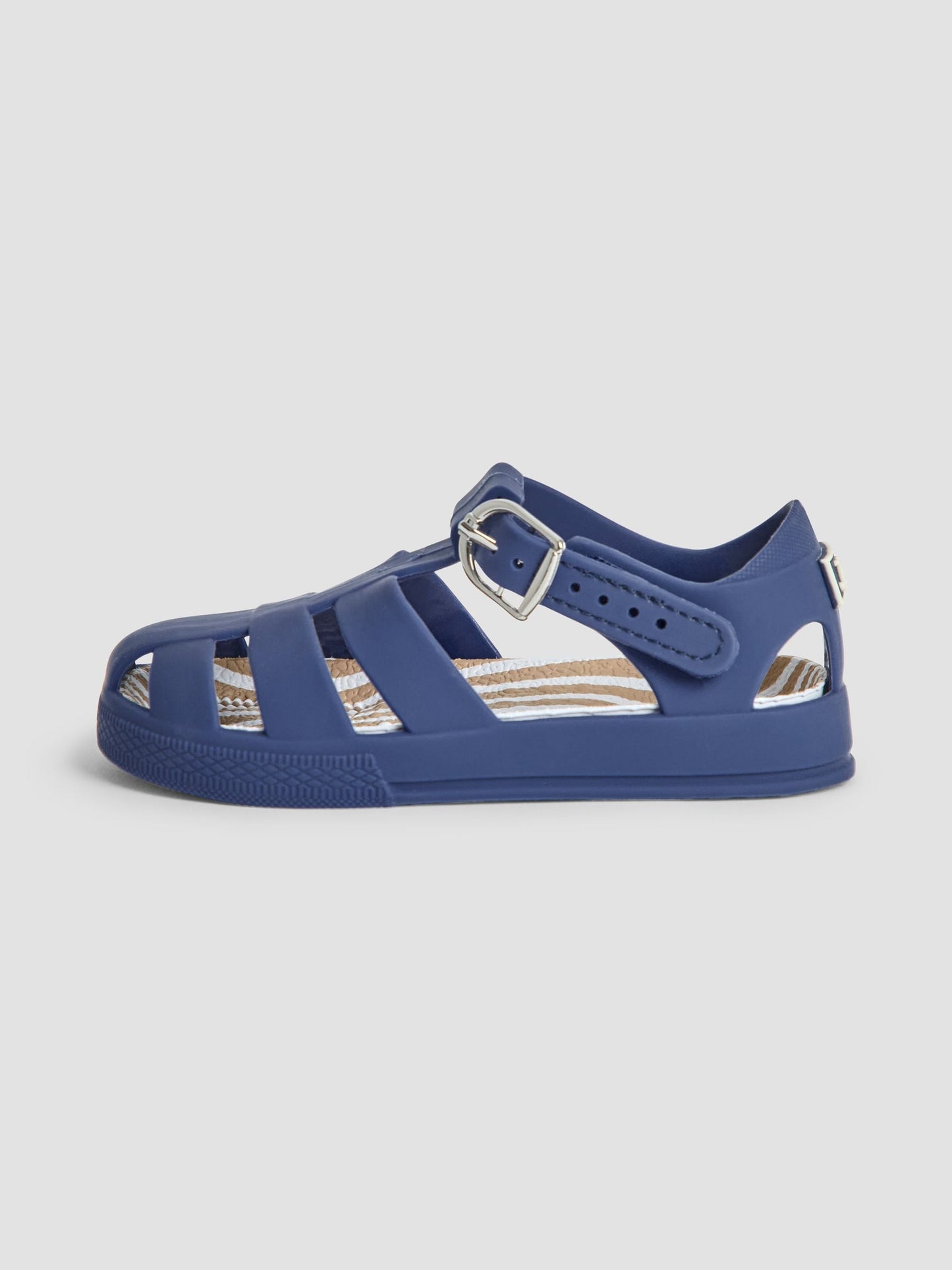 JoJo Maman Bébé Navy Jelly Sandals image 4