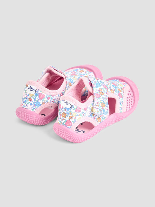 Dsiney Kidz - JoJo Maman Bébé Pink Beach and Swim Sandals image 2