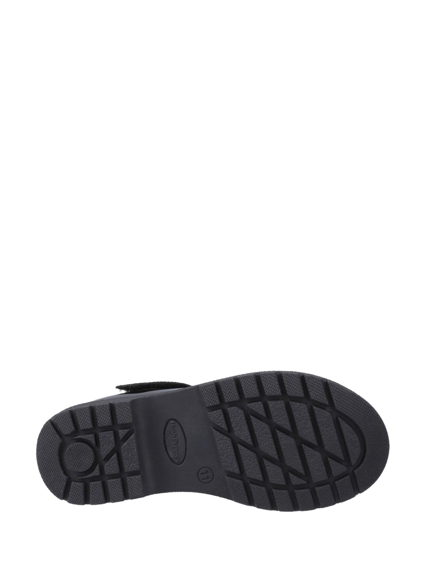 Hush Puppies Black Gracie Junior Patent School Shoes image 4