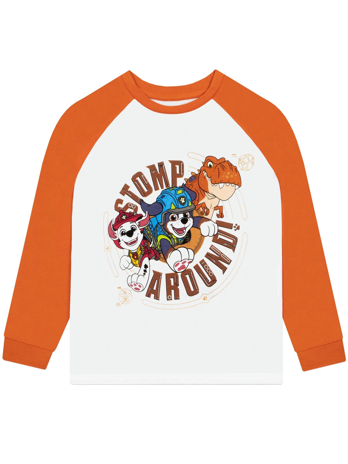 Dsiney Kidz - Character Orange PAW Patrol Long Sleeve T-Shirt And Joggers Set image 7