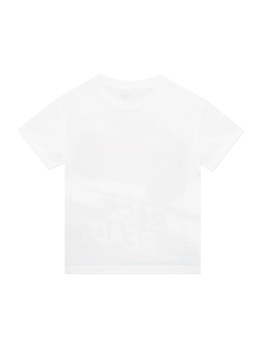 Character White Disney Cars Lightning McQueen 100% Cotton T-Shirt image 2