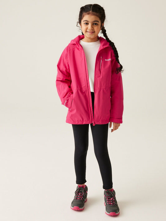 Dsiney Kidz - Regatta Pink Junior Calderdale III Waterproof Jacket image 2