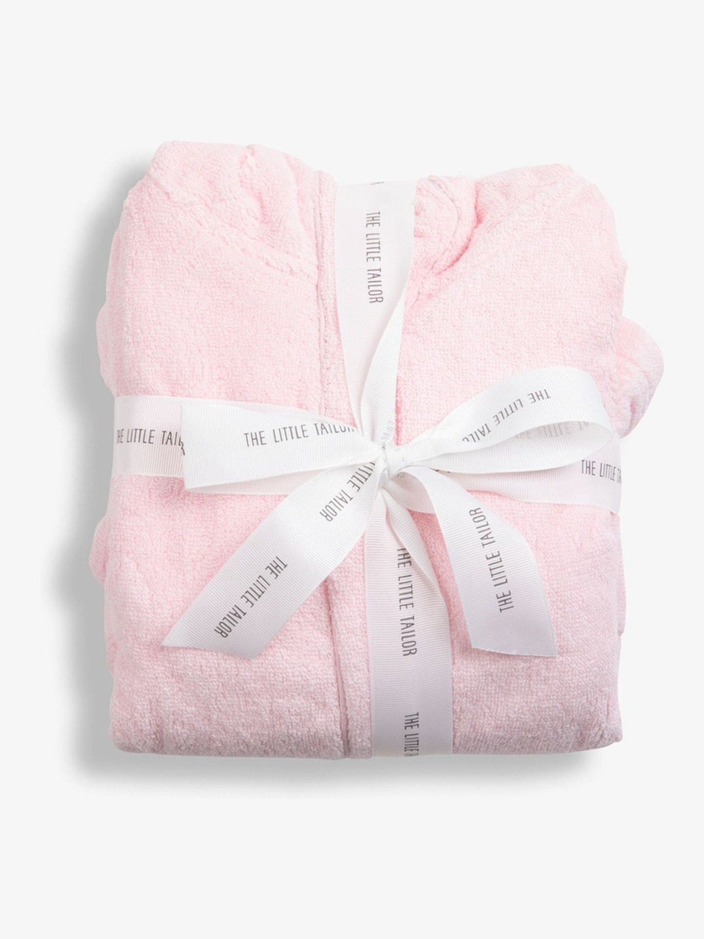 The Little Tailor Pink Towelling 100% Cotton Bath Robe image 4