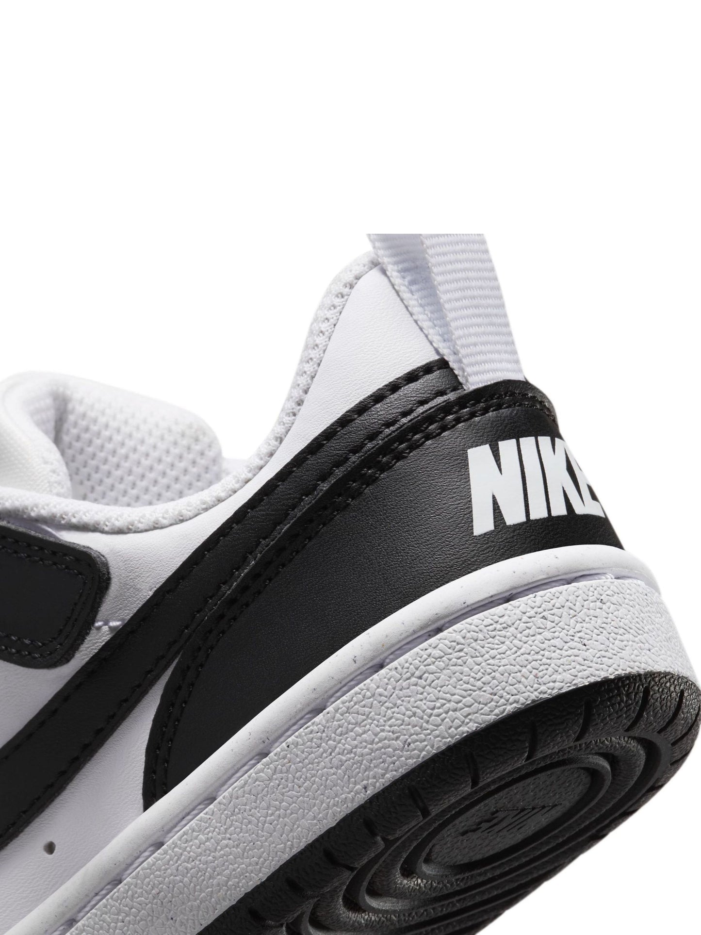 Nike Black/White Junior Court Borough Low Recraft Trainers image 9
