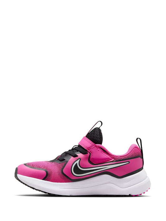 Nike Fuschia Pink/Black Junior Cosmic Running Trainers image 2