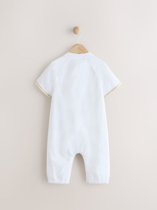 White Occasion Baby Romper (0mths-2yrs) image 3