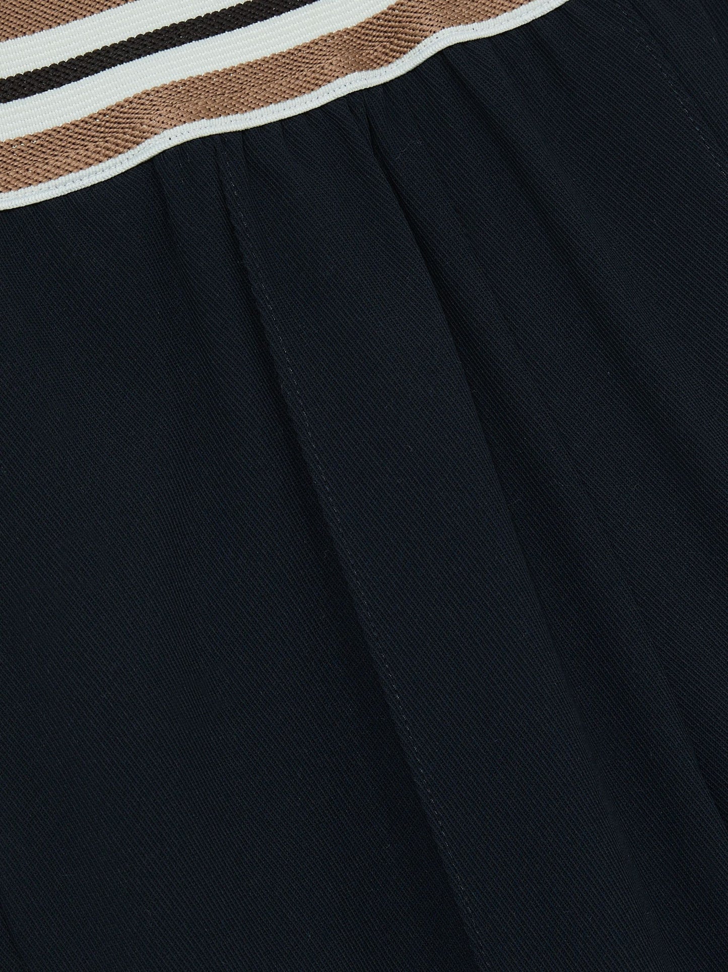 Reiss Navy Abs 9-13 yrs Stripe-Waistband Wide-Leg Trousers image 4