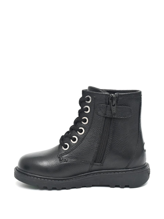 Toezone Black Storm Leather Ortholite Ankle Boots image 2